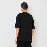 Men Raglan Sleeve Top - Black - SM2407120D