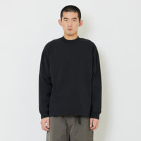 Men Oversized Sweatshirt - Black - SM2407125B