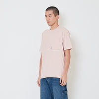 Men Graphic Tee - Pink - SM2407175B
