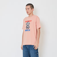 Men Graphic Tee - Dusty Pink - SM2409179B
