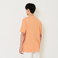 Men Graphic Tee - Orange - SM2409180C