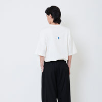 Men Wide Leg Long Pleated Pants - Black - SM2410201B