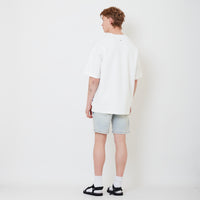 Men Denim Shorts - Light Blue - SM2410211B