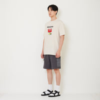 Men Waffle Knit Cargo Shorts - Metal - SM2411230C