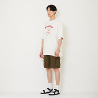 Men Twill Cargo Shorts - Army Green - SM2411236B