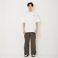 Men Nylon Cargo Long Pants - Army Green - SM2411241B