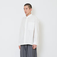 Men Oversized Shirt - Off White - SM2411242A