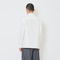 Men Oversized Shirt - Off White - SM2411242A