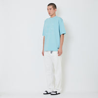 Men Straight Cut Long Jeans - Off White - SM2412253A