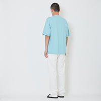 Men Straight Cut Long Jeans - Off White - SM2412253A