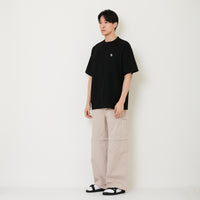 Men Detachable Cargo Nylon Pants - Khaki - SM2412254A