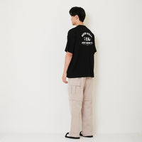 Men Detachable Cargo Nylon Pants - Khaki - SM2412254A