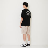 Men Detachable Cargo Nylon Pants - Khaki - SM2412254A