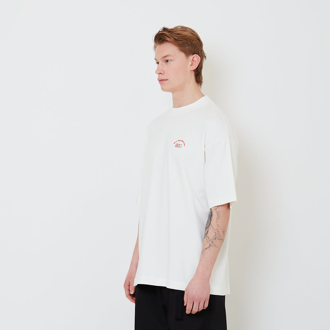 Men Printed Oversized Tee - SM2501001