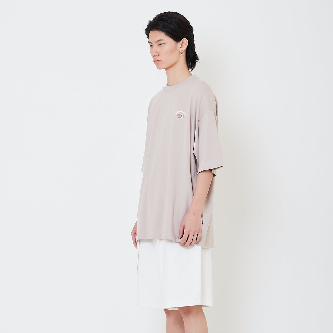 Men Printed Oversized Tee - SM2501001