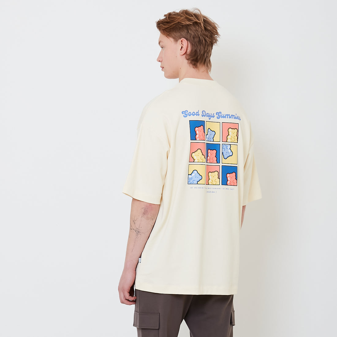 Men Printed Oversized Tee - SM2501001