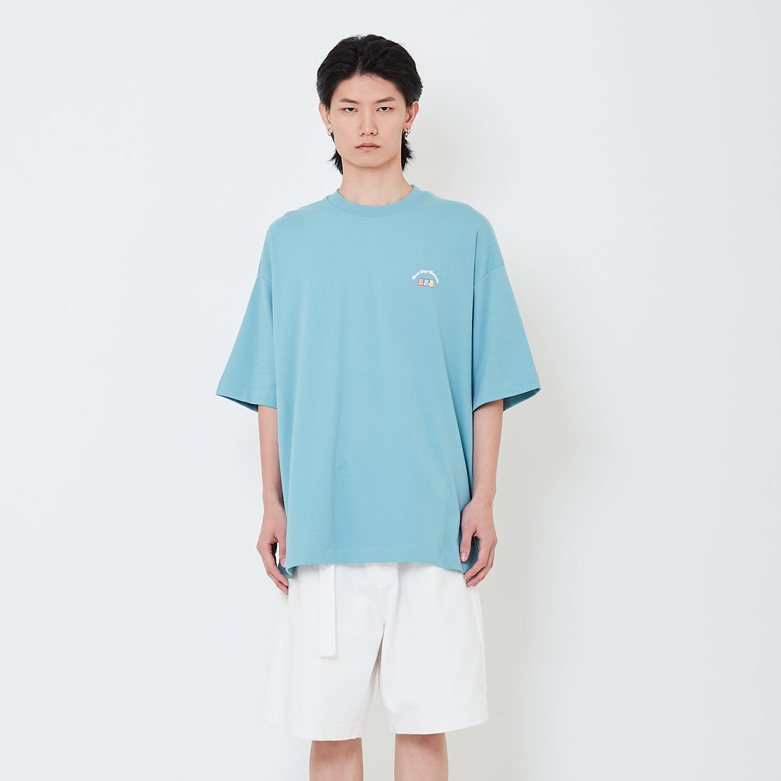 Men Printed Oversized Tee - SM2501001