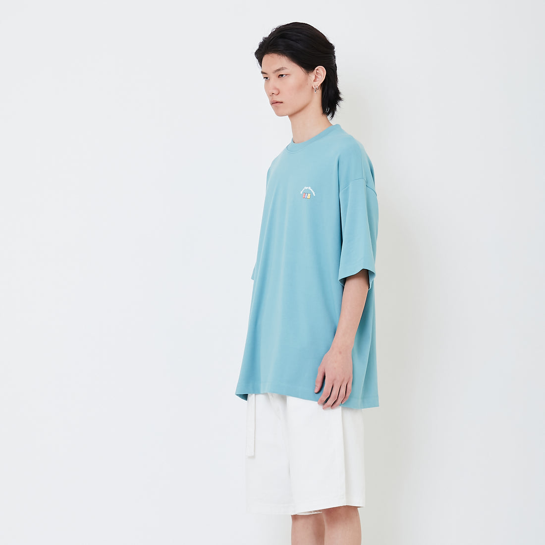 Men Printed Oversized Tee - SM2501001