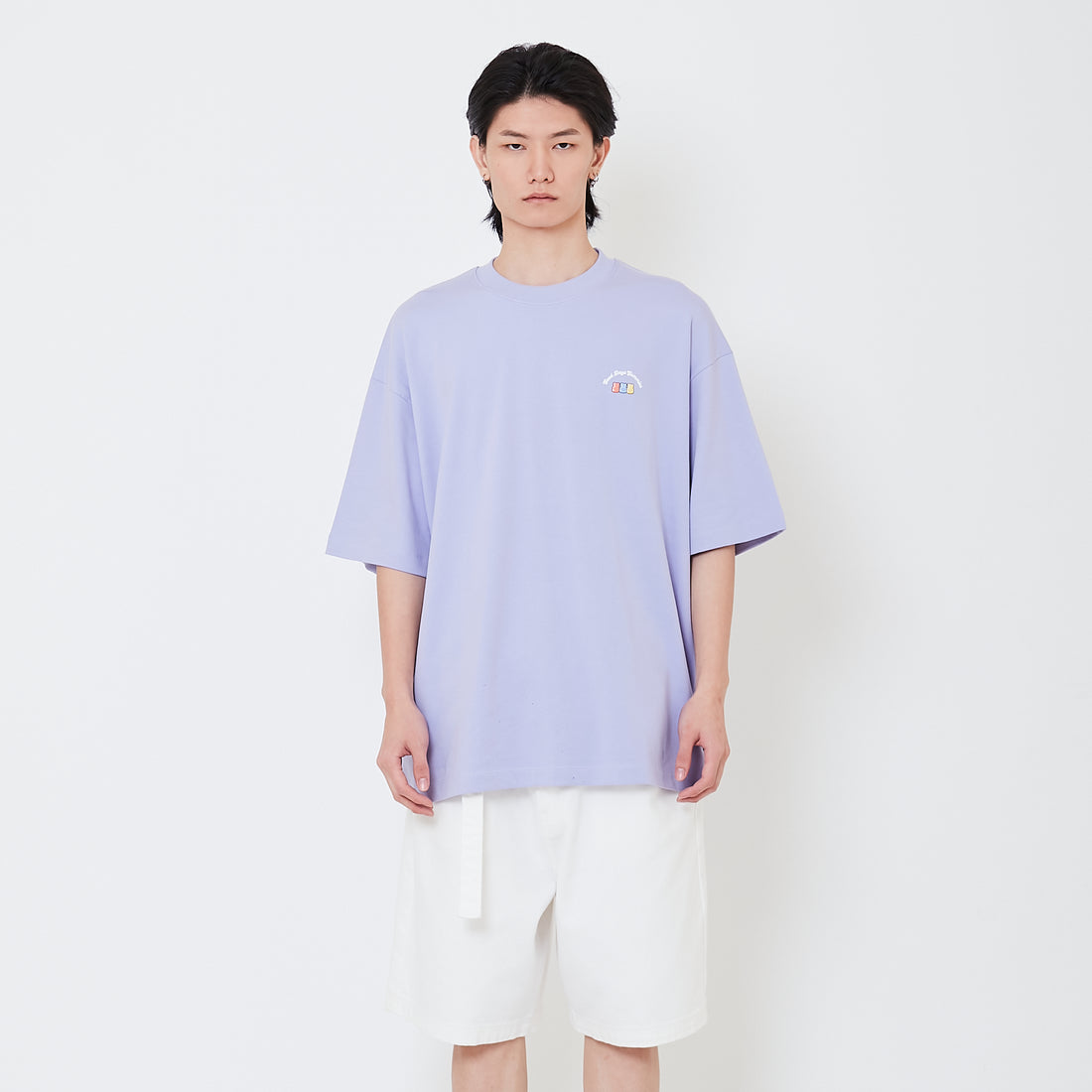 Men Printed Oversized Tee - SM2501001