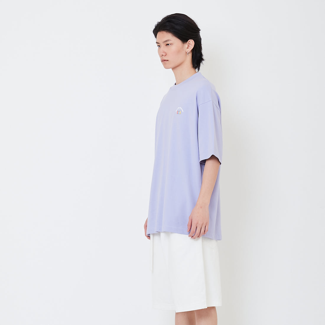 Men Printed Oversized Tee - SM2501001