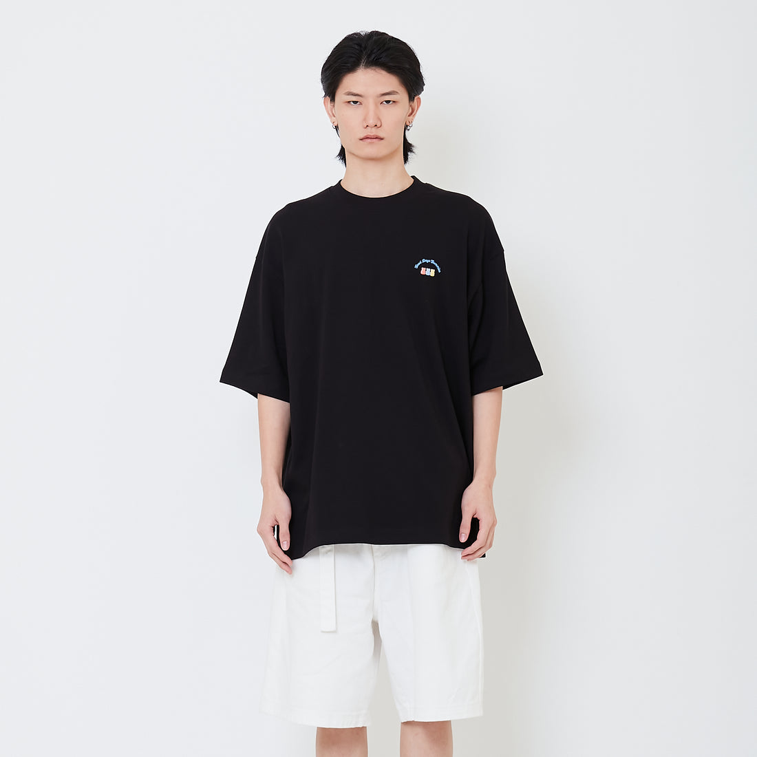 Men Printed Oversized Tee - SM2501001
