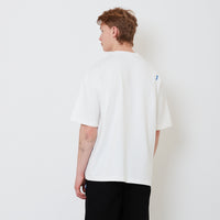 Men Oversized Tee - Off White - SM2501003A