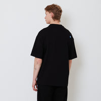 Men Oversized Tee - Black - SM2501003B
