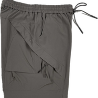 Men Nylon Shorts - Grey - SM2501006A