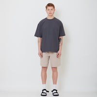 Men Sweat-Shorts - Stone - SM2501011B