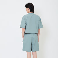 Men Nylon Shorts - Green - SM2501013B