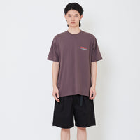 Men Graphic Tee - Dark Brown - SM2501023B