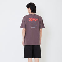 Men Graphic Tee - Dark Brown - SM2501023B