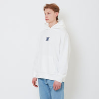 Men Embroidery Oversized Hoodie - Off White - SM2502032A