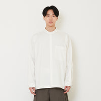 Men Oversized Shirt - Off White - SM2502038A