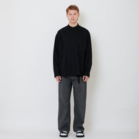Men Barrel Leg Long Pants - Grey - SM2502042A