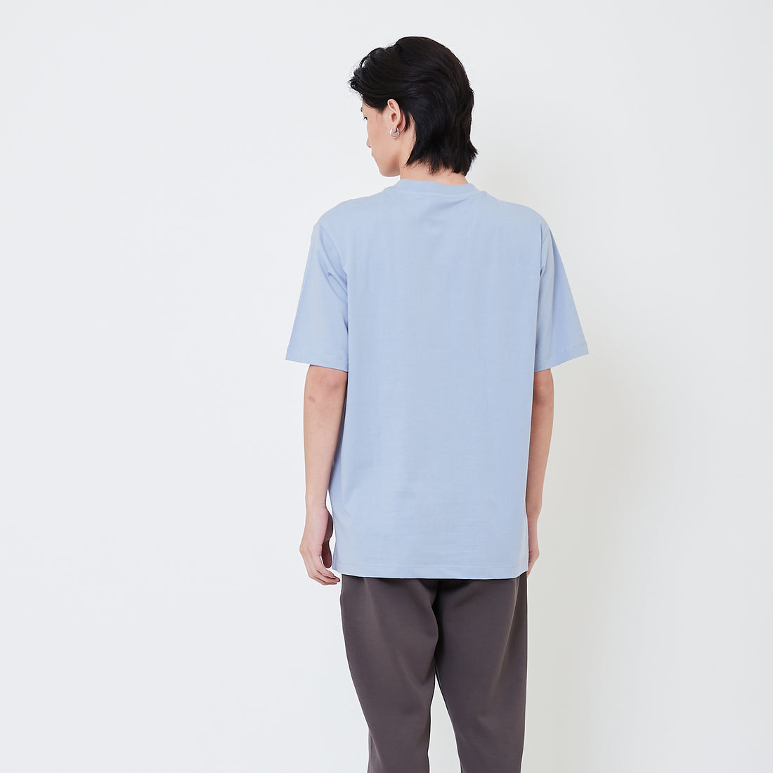 Men Graphic Tee - Violet - SM2502043B