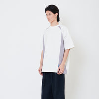 Men Oversized Jersey Tee - Off White - SM2503047A