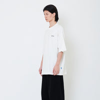Men Printed Oversized Tee - Off White - SM2503052A