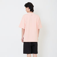Men Oversized Neoprene Top - Salmon - SM2503060B
