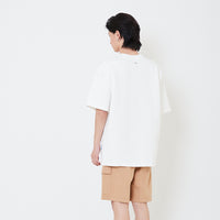 Men Cargo Sweat-Shorts - Khaki - SM2503061B