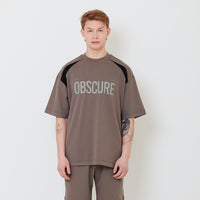 Men Oversized Pique Top - Olive - SM2503062C