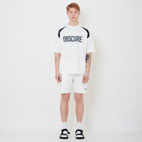 Men Pique Shorts - Off White - SM2503063A