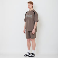 Men Pique Shorts - Olive - SM2503063C