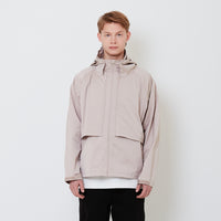 Men Detachable Parka - Beige - SM2503065A