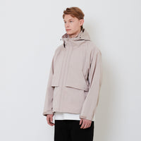 Men Detachable Parka - Beige - SM2503065A