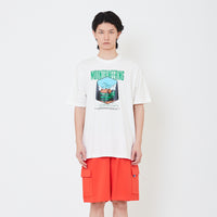 Men Graphic Tee - Off White - SM2503066A