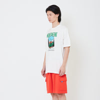 Men Graphic Tee - Off White - SM2503066A