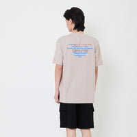 Men Graphic Tee - Stone - SM2503067A