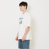 Men Printed Oversized Tee - SM2504087