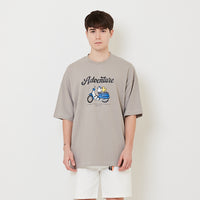 Men Printed Oversized Tee - SM2504087
